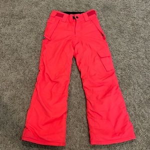 686 Girls snowboarding pants sz xs/ 7